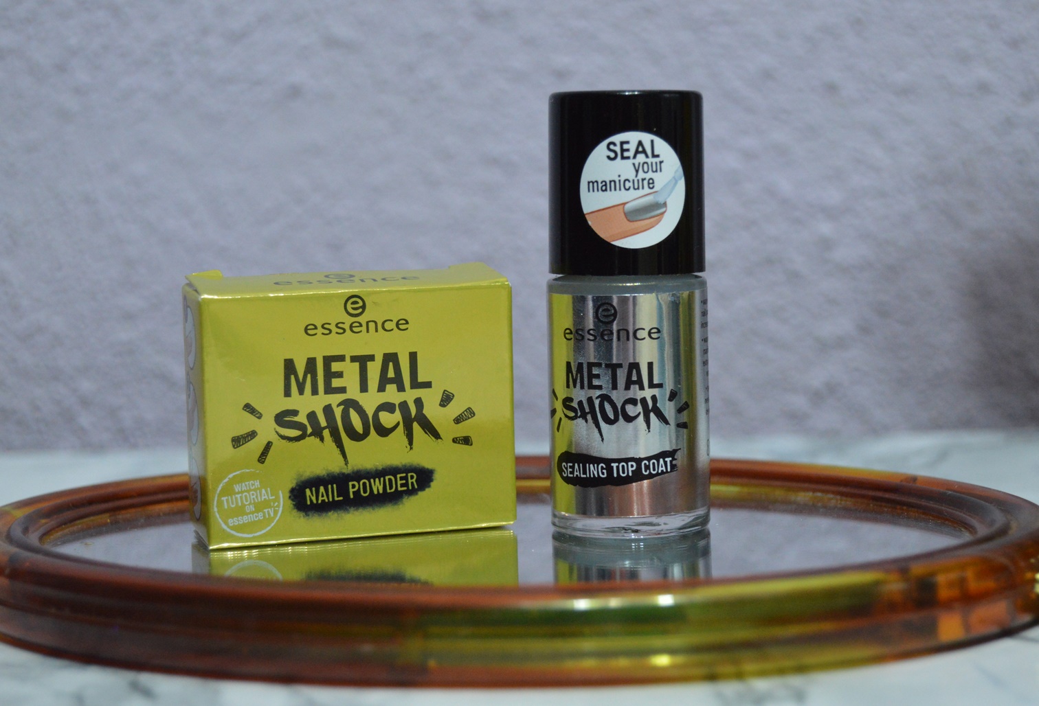 Essence Metal Shock nail powder & how to use them - Beauty by Miss L